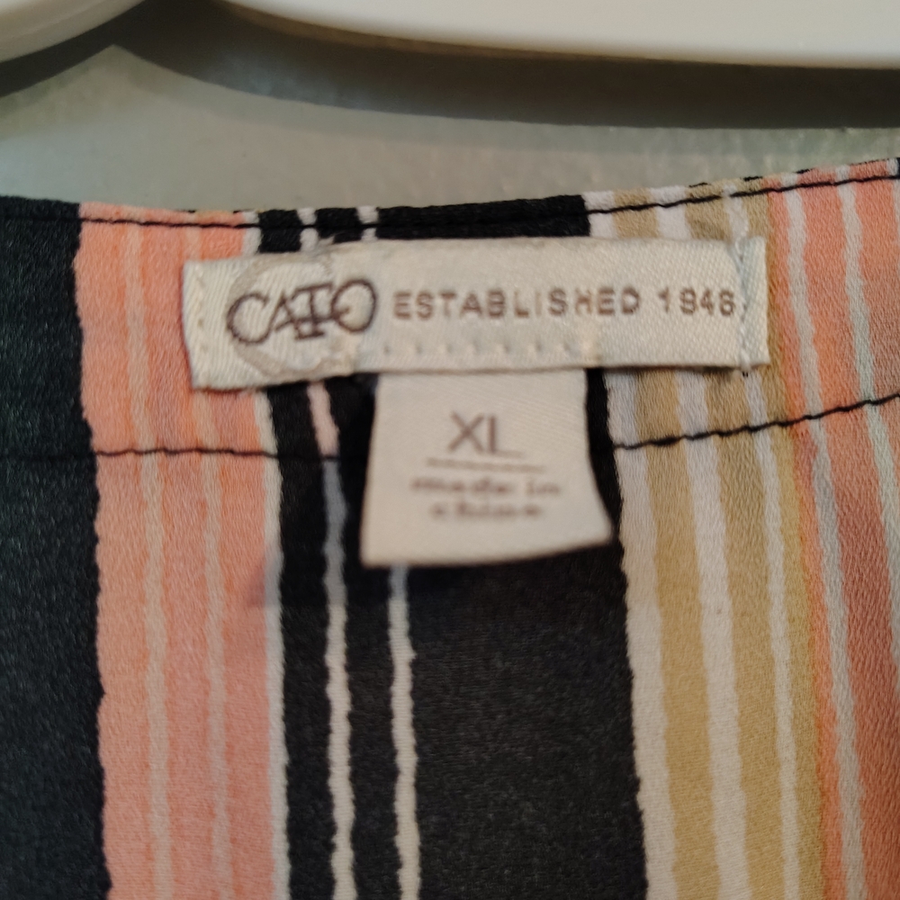 Cato Striped Blouse XL